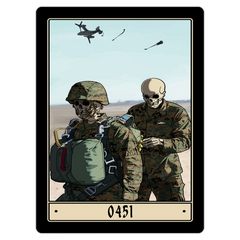 0451 Airborne and Air Delivery Specialist Magnet