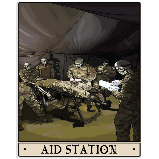 Aid Station Acrylic Print