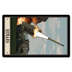 High Mobility Artillery Rocket System (HIMARS) Desk Mat