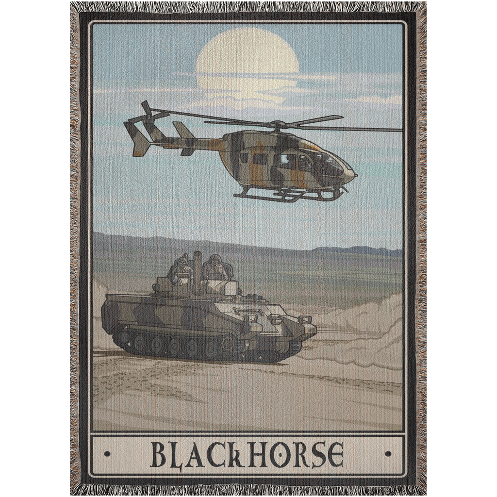 Blackhorse Woven Blanket