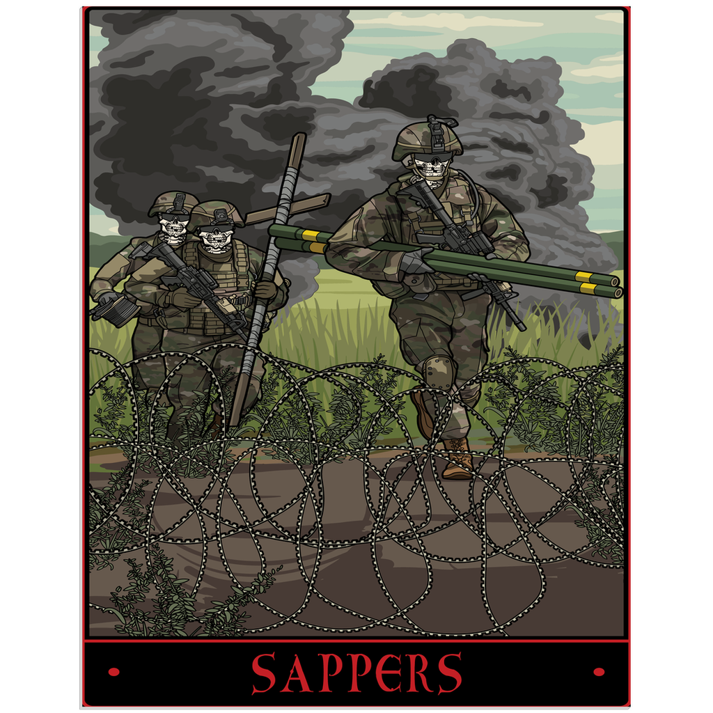 Sappers Acrylic Print