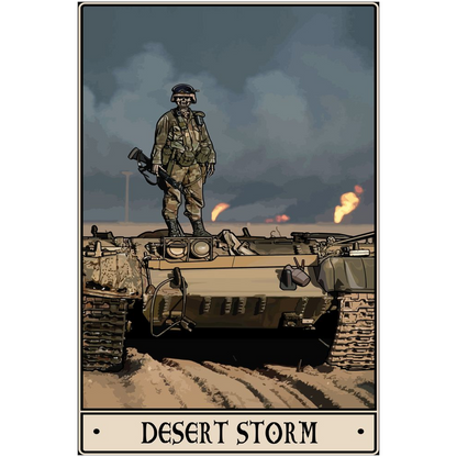 Desert Storm Acrylic Print