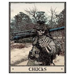 Chucks Puzzle - 8x10 inch | 110 Pieces