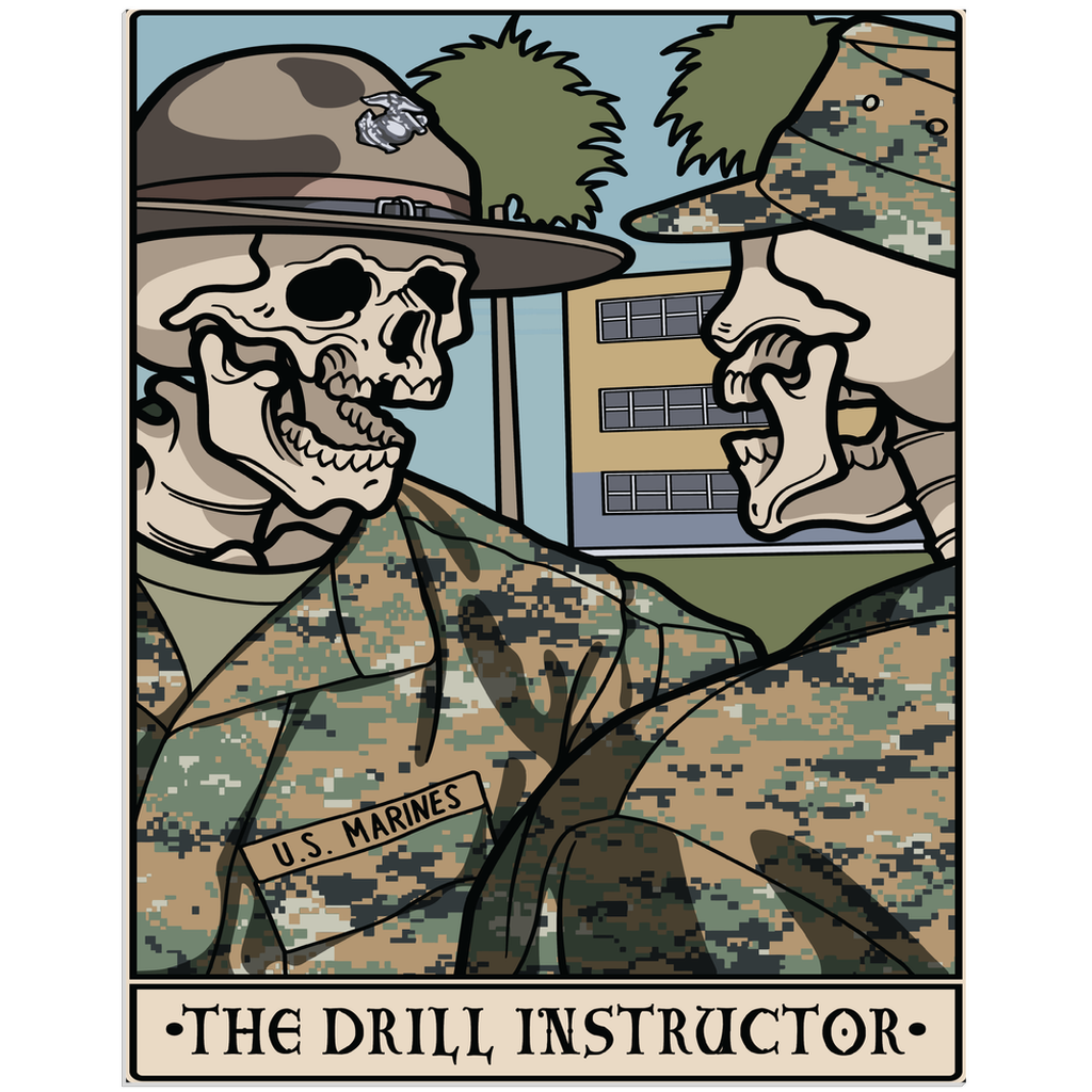 Drill Instructor Acrylic Print