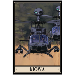 Kiowa Acrylic Print - 1/4 inch / 12x18 inch
