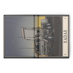 Radar Notebook - 5x7 inch