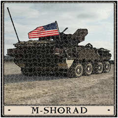 M SHORAD Puzzle - 20x20 inch | 676 Pieces