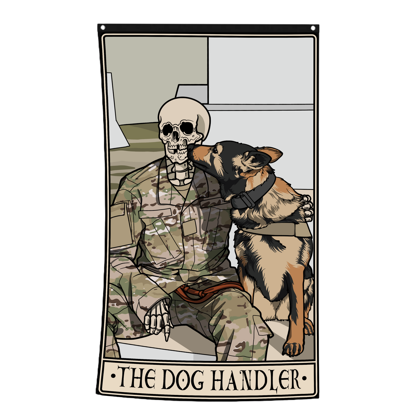 Dog Handler Flag