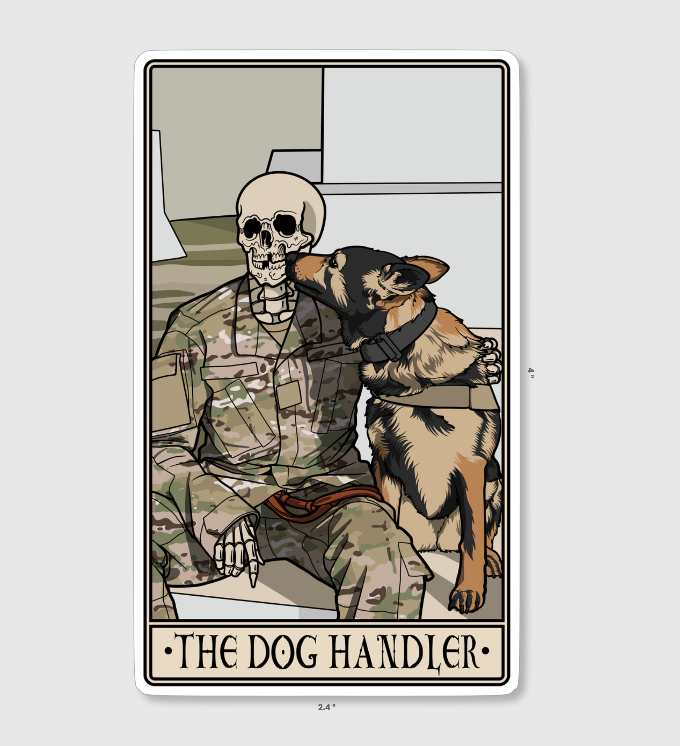 Dog Handler Sticker – pltdaddy