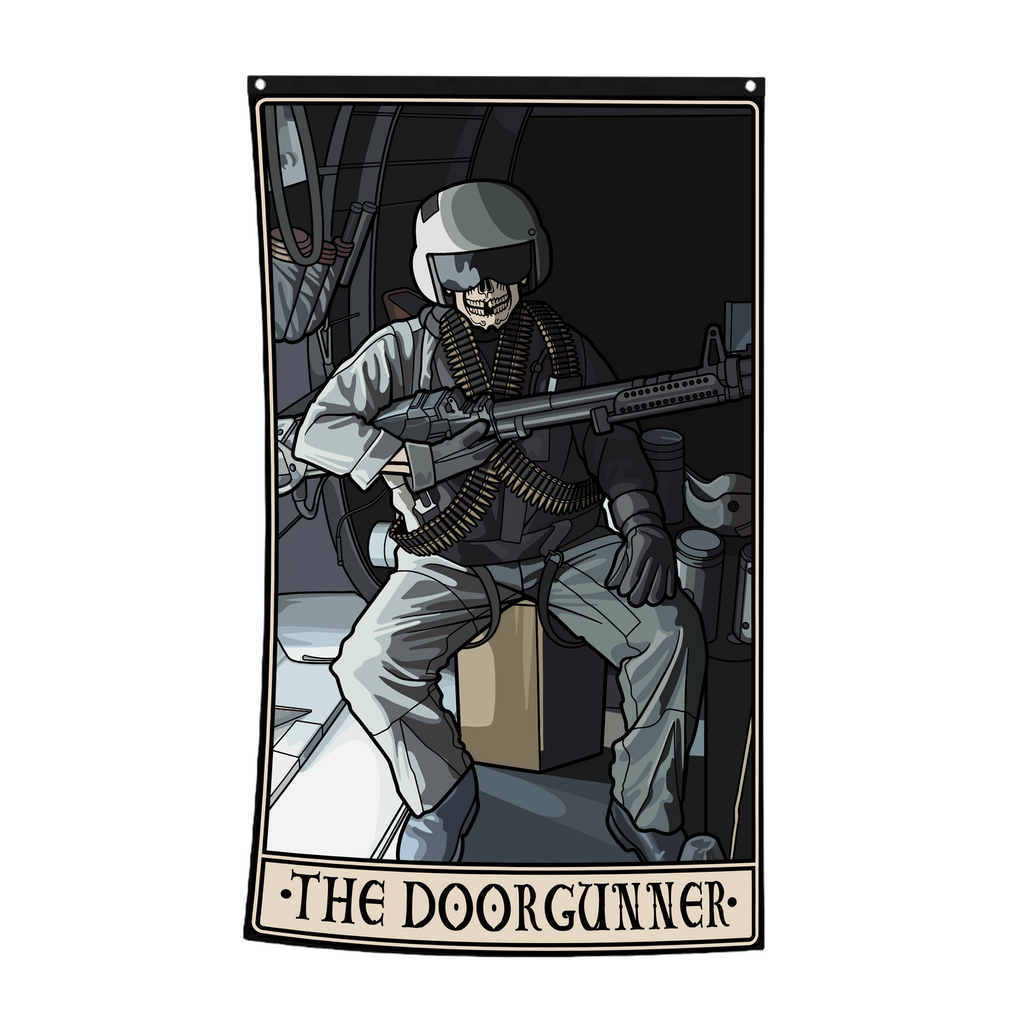 Door Gunner Flag