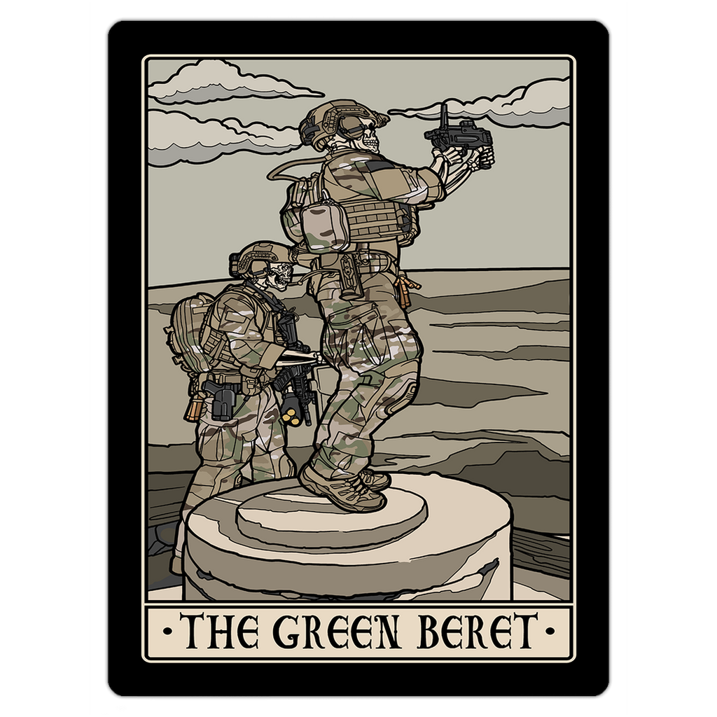 Green Beret Magnet
