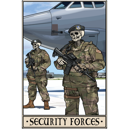 Security Forces Acrylic Print