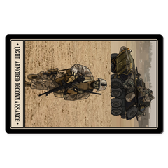 Light Armored Reconnaissance Desk Mat
