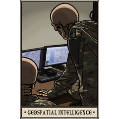 Geospatial Intelligence Acrylic Print