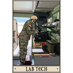 Lab Tech Acrylic Print