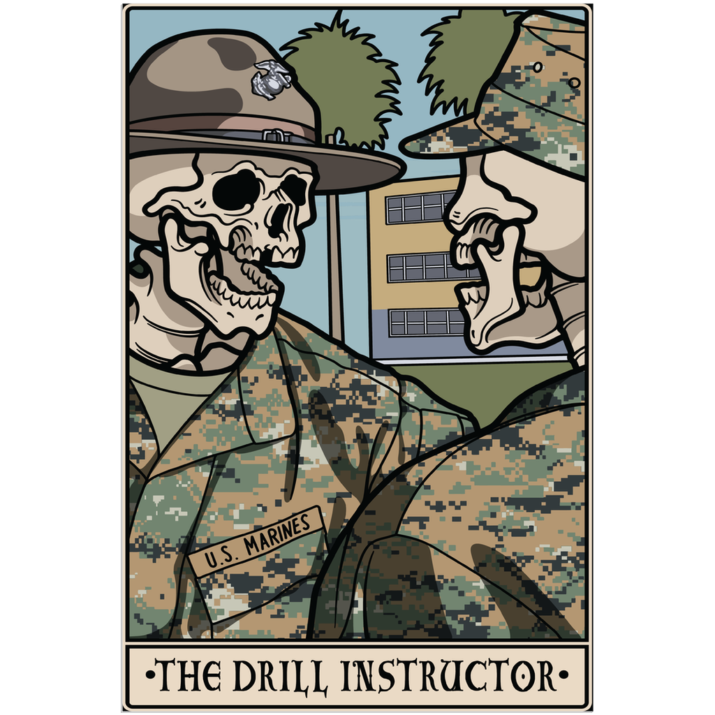 Drill Instructor Acrylic Print