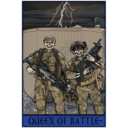 Queen of Battle Acrylic Print