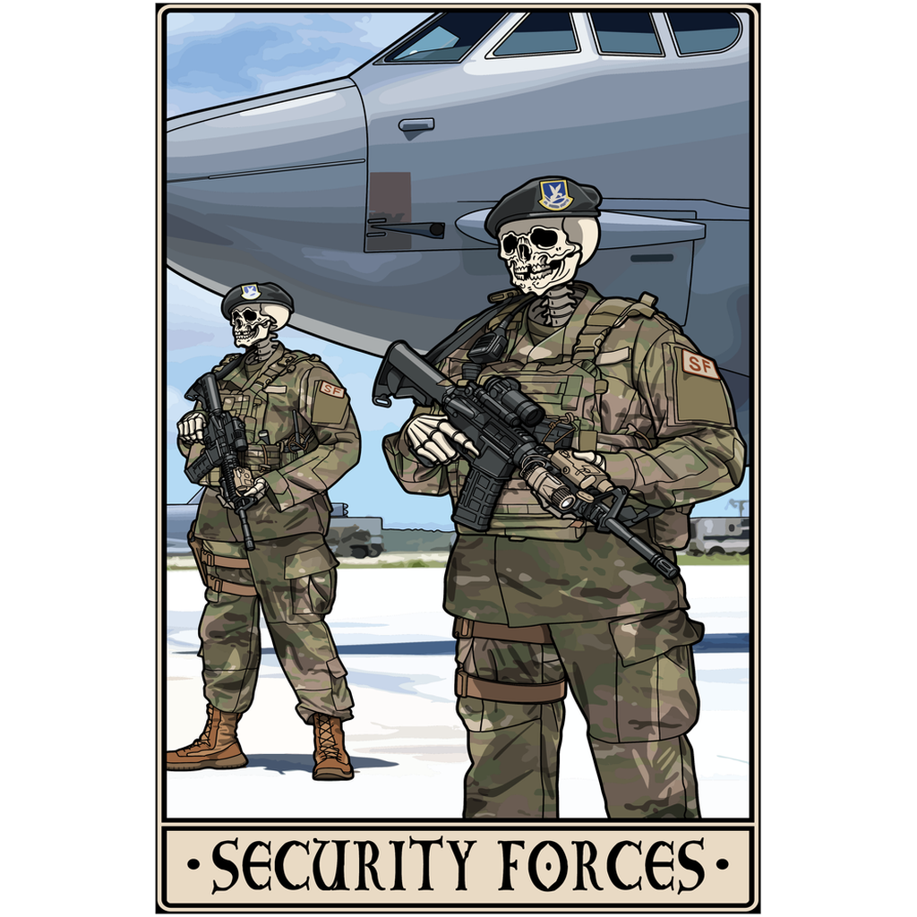 Security Forces Acrylic Print