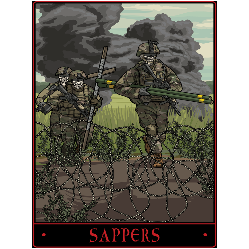 Sappers Acrylic Print