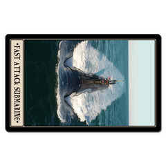 Fast Attack Submarine Desk Mat