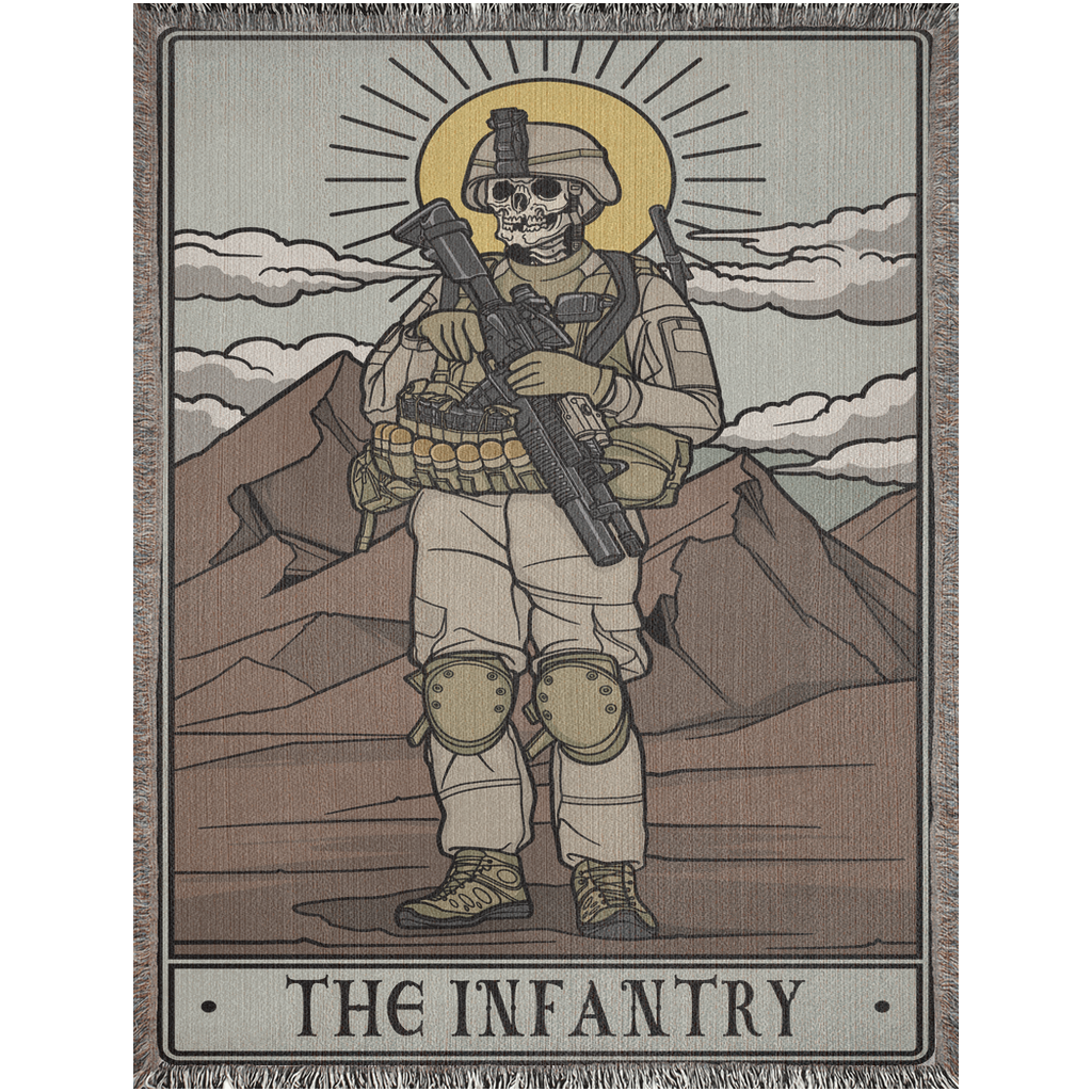 The Infantry Woven Blanket