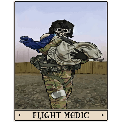 Flight Medic Acrylic Print