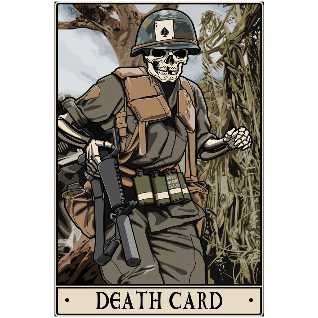 Death Card Acrylic Print