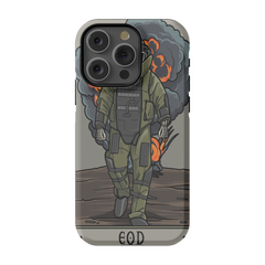 Explosive Ordnance Disposal (EOD) Phone Case - Premium Glossy Tough Case / iPhone 14 Pro