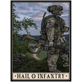 Hail O Infantry Poster