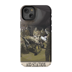 Aid Station Phone Case - Premium Glossy Tough Case / iPhone 14
