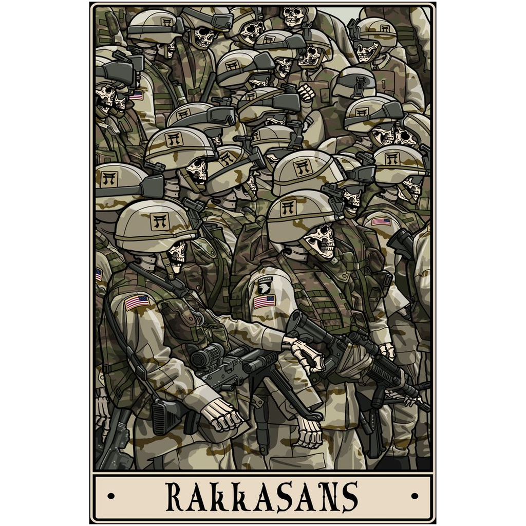 Rakkasans Acrylic Print