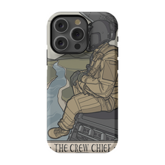 Crew Chief Phone Case - Premium Glossy Tough Case / iPhone 14 Pro