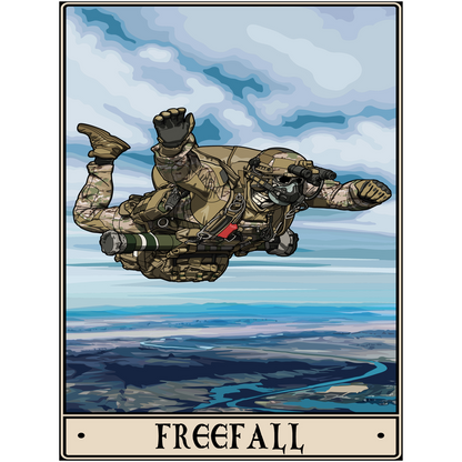 Freefall Acrylic Print