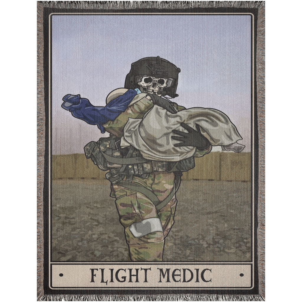 Flight Medic Woven Blanket