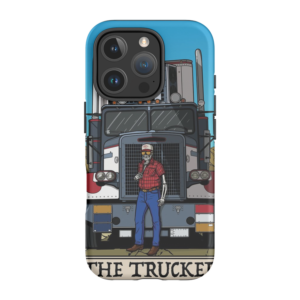 Trucker Phone Case - Premium Glossy Tough Case / iPhone 16 Pro