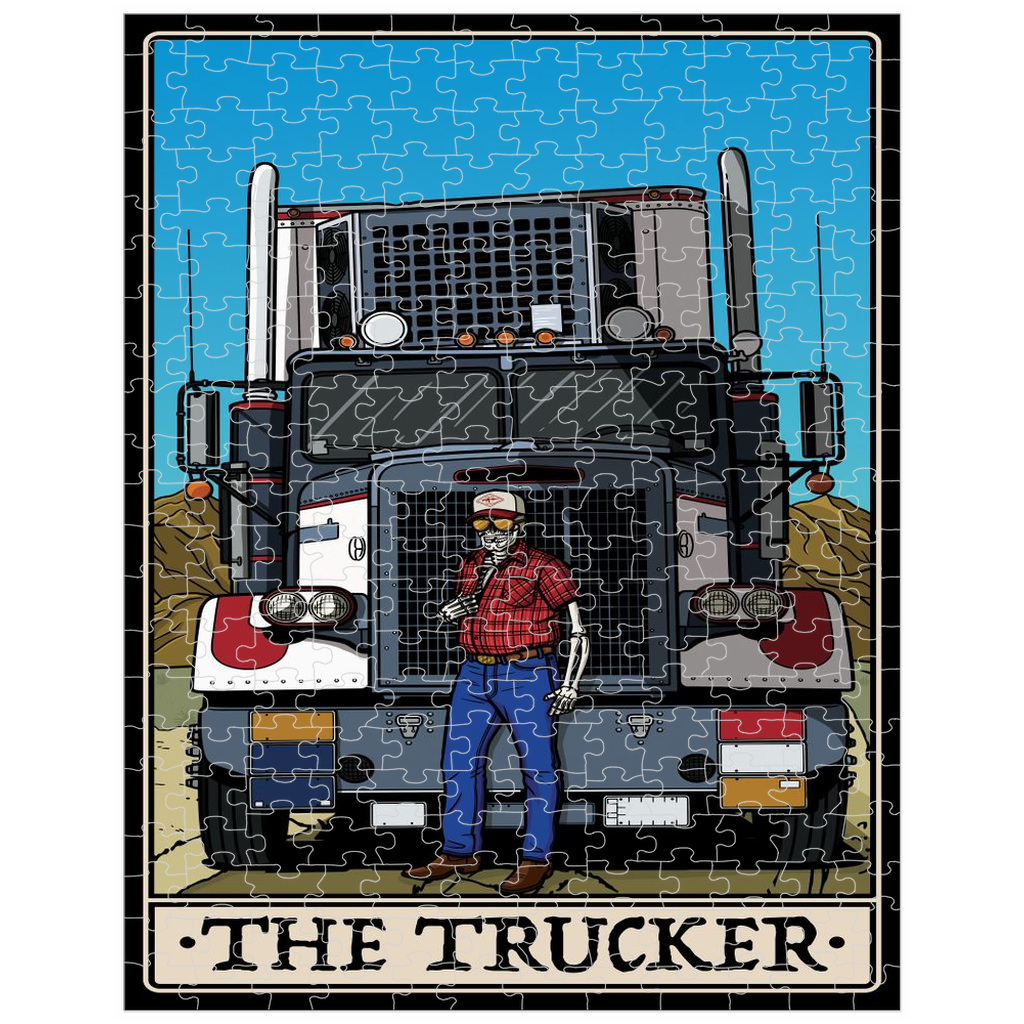 Trucker Puzzle - 11x14 inch | 252 Pieces
