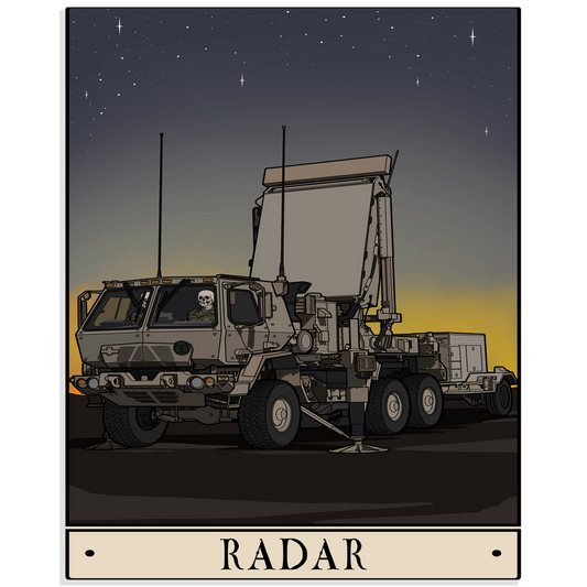 Radar Acrylic Print