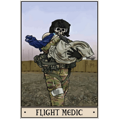 Flight Medic Acrylic Print