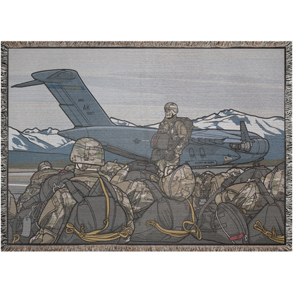 Arctic Airborne Woven Blanket