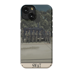 SWAT Phone Case - Premium Glossy Tough Case / iPhone 15 Plus
