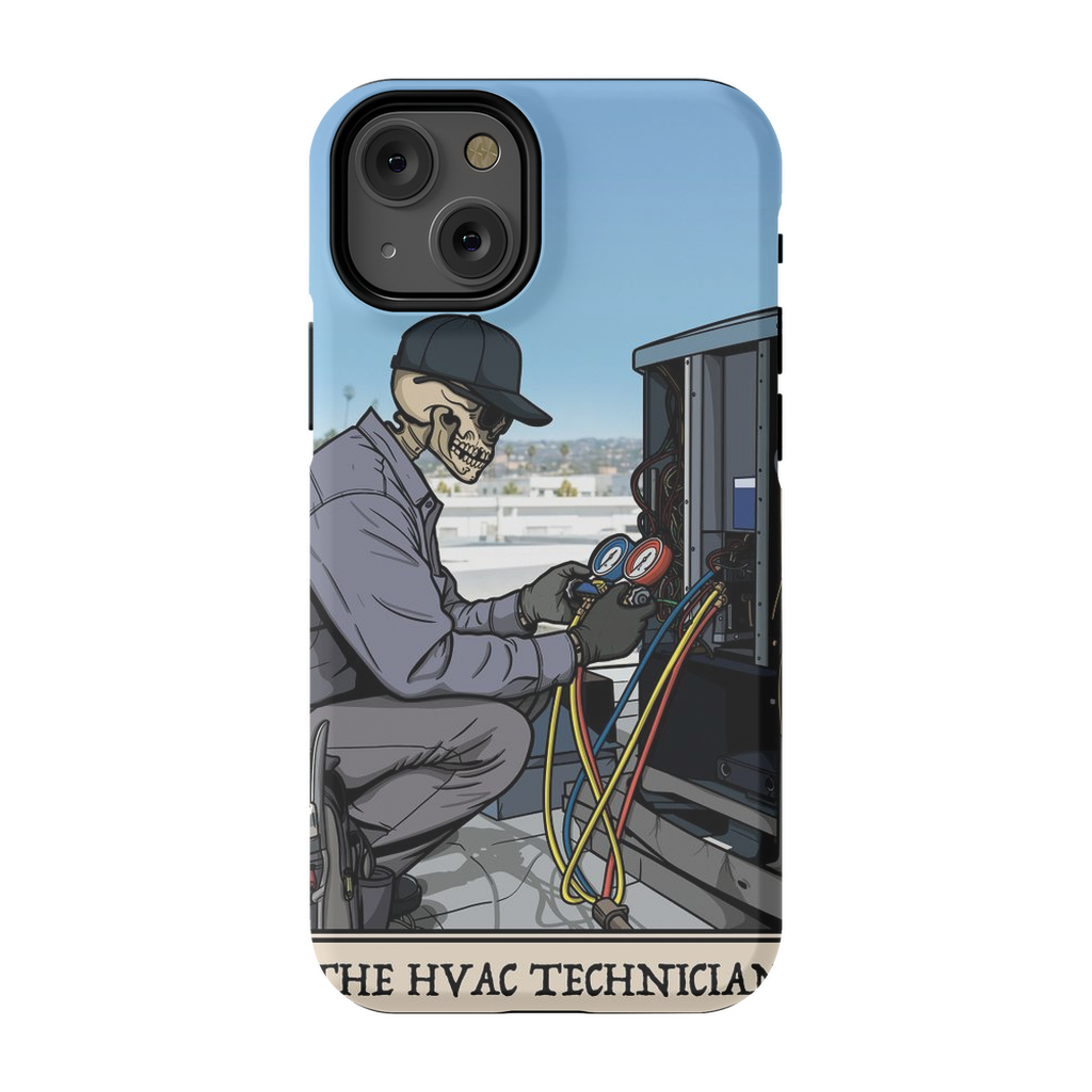 HVAC Technician Phone Case