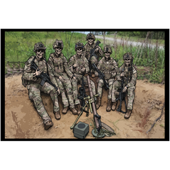 Mortars Acrylic Print