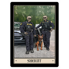 Sheriff Magnet - 3x4 inch
