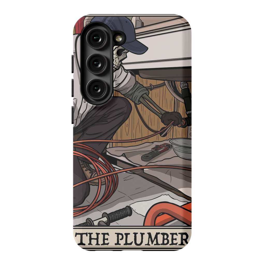 Plumber Phone Case - Premium Glossy Tough Case / Samsung Galaxy S23
