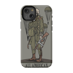 All American Phone Case - Premium Glossy Tough Case / iPhone 14