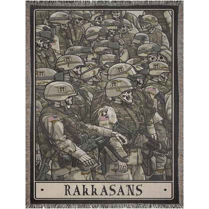 Rakkasans Woven Blanket