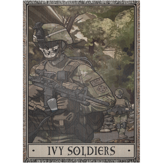 Ivy Soldiers Woven Blanket