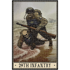 29th Infantry Puzzle - 20x30 inch | 1014 Pieces