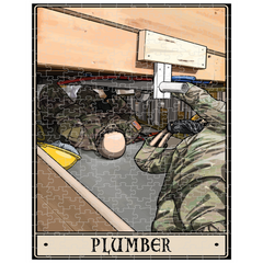 12K Plumber Puzzle - 11x14 inch | 252 Pieces