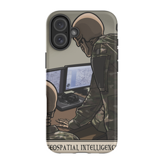 Geospatial Intelligence Phone Case